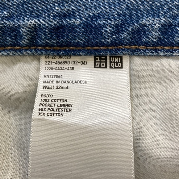 Uniqlo ,Women’s,Blue,Distressed,Short Jeans.Size-10 - Picture 8 of 10